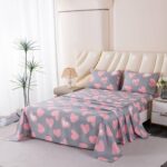 Sheet Set Brushed Printed 3-Piece, 4-Piece, 6-Piece Bedding Sets