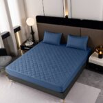 Sheet Set Ultrasonic Quilted Waterproof Fitted Sheet