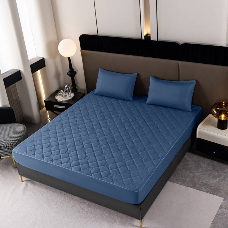 Sheet Set Ultrasonic Quilted Waterproof Fitted Sheet