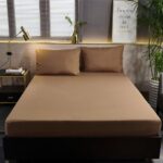 Sheet Set Single-layer brushed waterproof fitted sheet