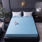Sheet Set Waterproof Knitted Fitted Sheet