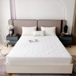 Sheet Set Ultrasonic Quilted Waterproof Fitted Sheet