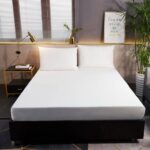Sheet Set Single-layer brushed waterproof fitted sheet