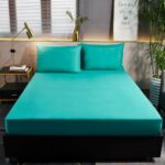 Sheet Set Single-layer brushed waterproof fitted sheet